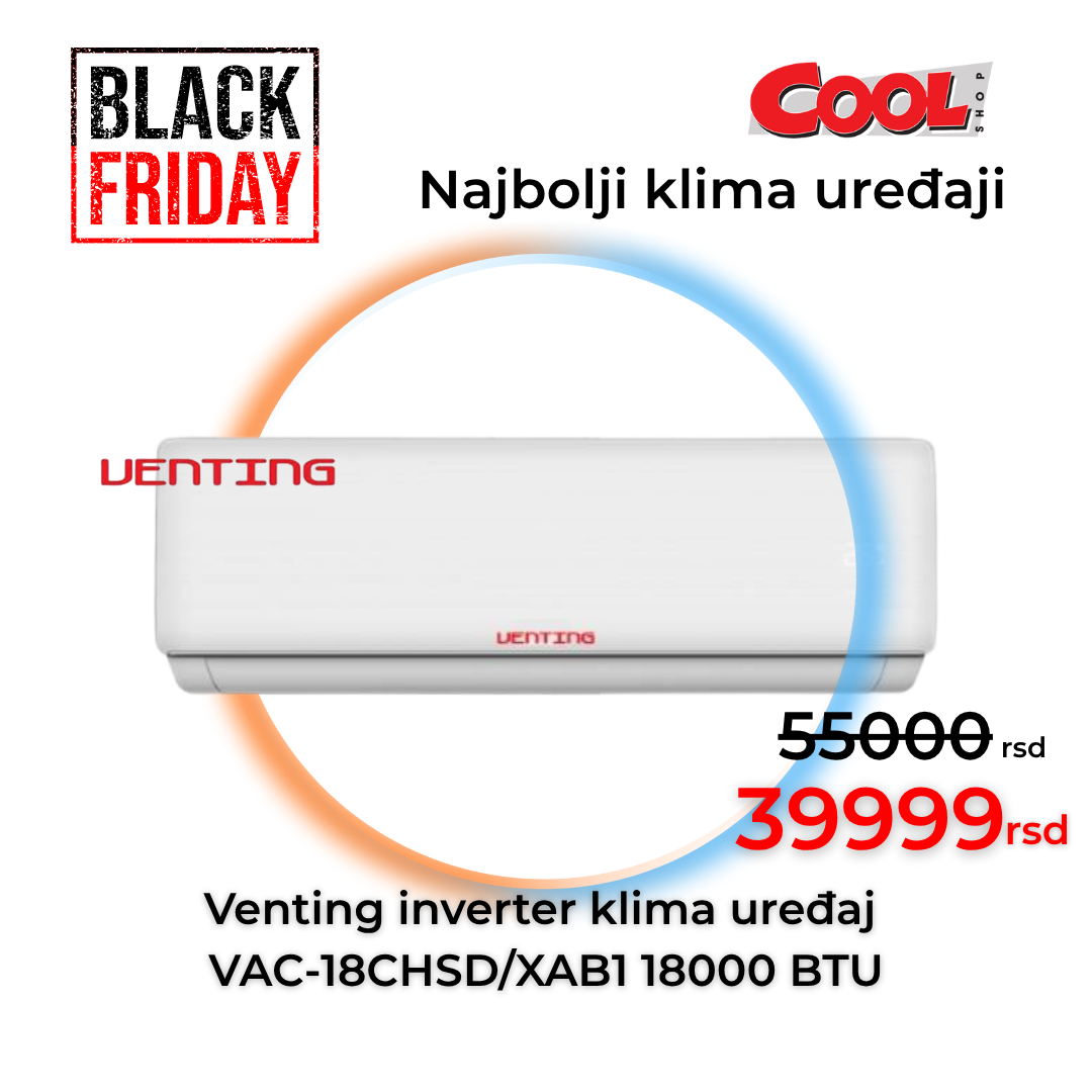 Venting inverter klima uređaj VAC-18CHSD/XAB1 18000 BTU